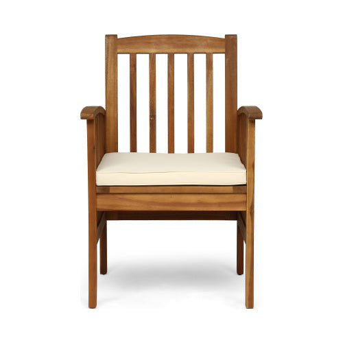 7- Piece Acacia Wood Outdoor Dining Set