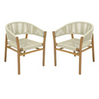 Outdoor Accent Chair Set - 2 Person Seating Group