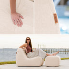 Solvana™ Outdoor Chair and Ottoman Set