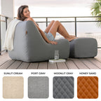 Solvana™ Outdoor Chair and Ottoman Set