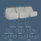 Solvana™ 3 Piece Outdoor Sectional