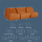 Solvana™ 3 Piece Outdoor Sectional