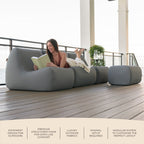 Solvana™ 4 Piece Outdoor Sectional