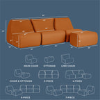 Solvana™ 4 Piece Outdoor Sectional