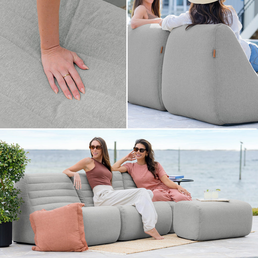 Solvana™ 5 Piece Outdoor Sectional Sofa