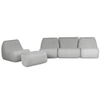 Solvana™ 5 Piece Outdoor Sectional Sofa