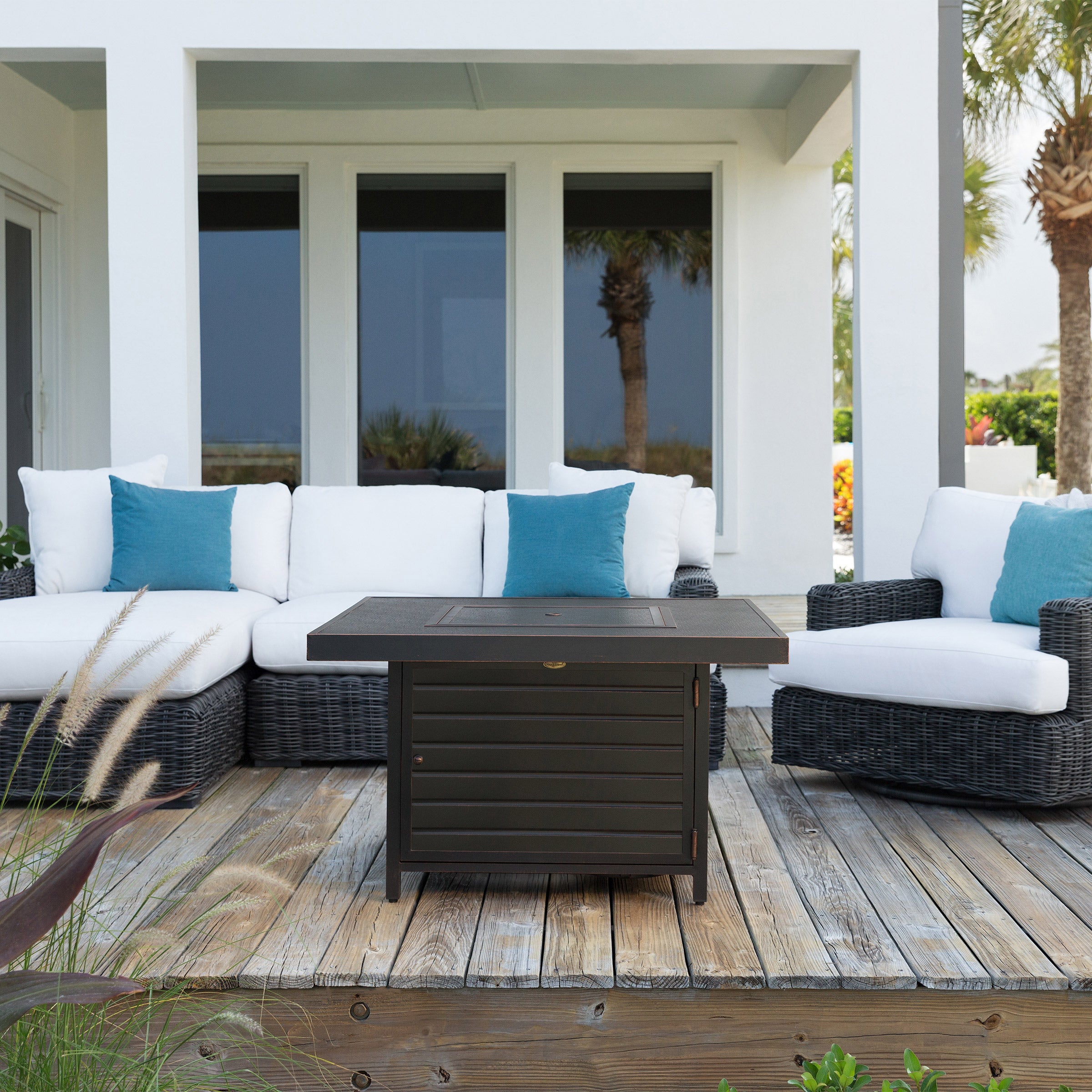 Aluminum Propane Gas Fire Pit