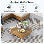 7-Piece Wicker Patio Furniture Set