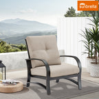 3- Piece Outdoor Furniture Set with Sunbrella® Cushions