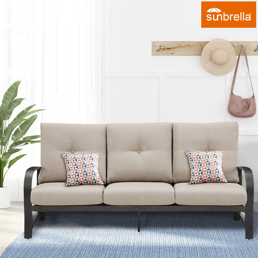 3- Piece Outdoor Furniture Set with Sunbrella® Cushions