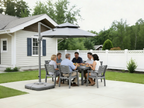 Outdoor Patio Dining Set - Table and Six Chairs