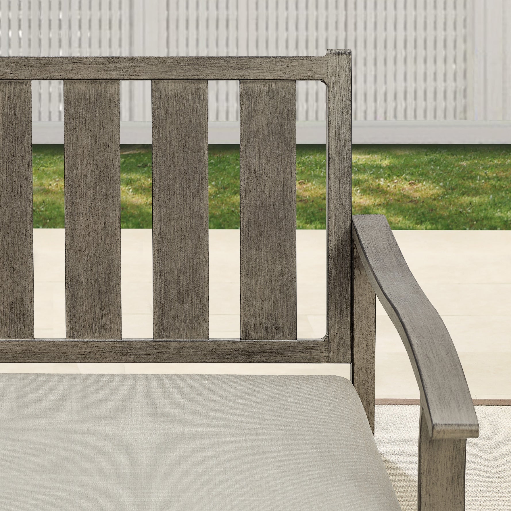 Outdoor 8- Person Square Dining Set with Sunbrella® Cushions