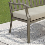 Outdoor Square Dining Table Set For 8-Person With Sunbrella® Cushions