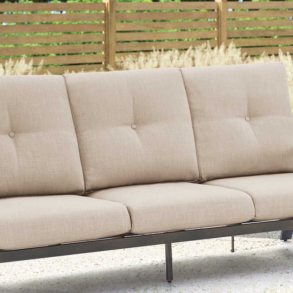 Aluminum 5- Seat Patio Conversation Sets With Sunbrella® Cushions