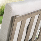 Aluminum Swivel Club Chair with Sunbrella® Cushions