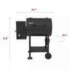 Cookout 700 Pellet Grill and Smoker in Black with 690 Sq. In. Total Cooking Surface