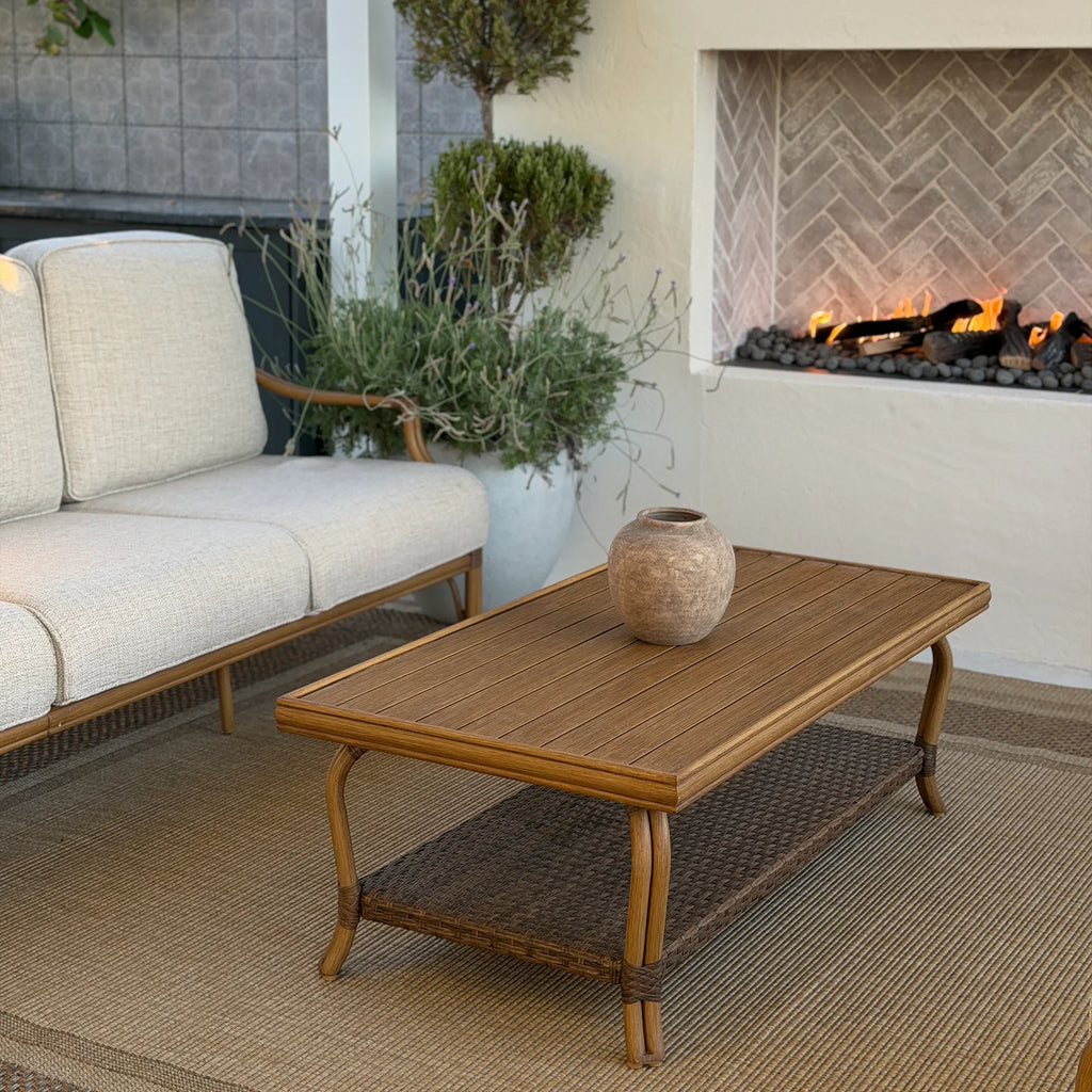 5- Piece Outdoor Sofa Set with Deep Lounge Chair