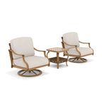 2-Piece Swivel Lounge Chair and End Table