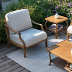5- Piece Outdoor Sofa Set with Deep Lounge Chair