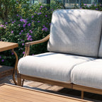 5- Piece Outdoor Sofa Set with Deep Lounge Chair