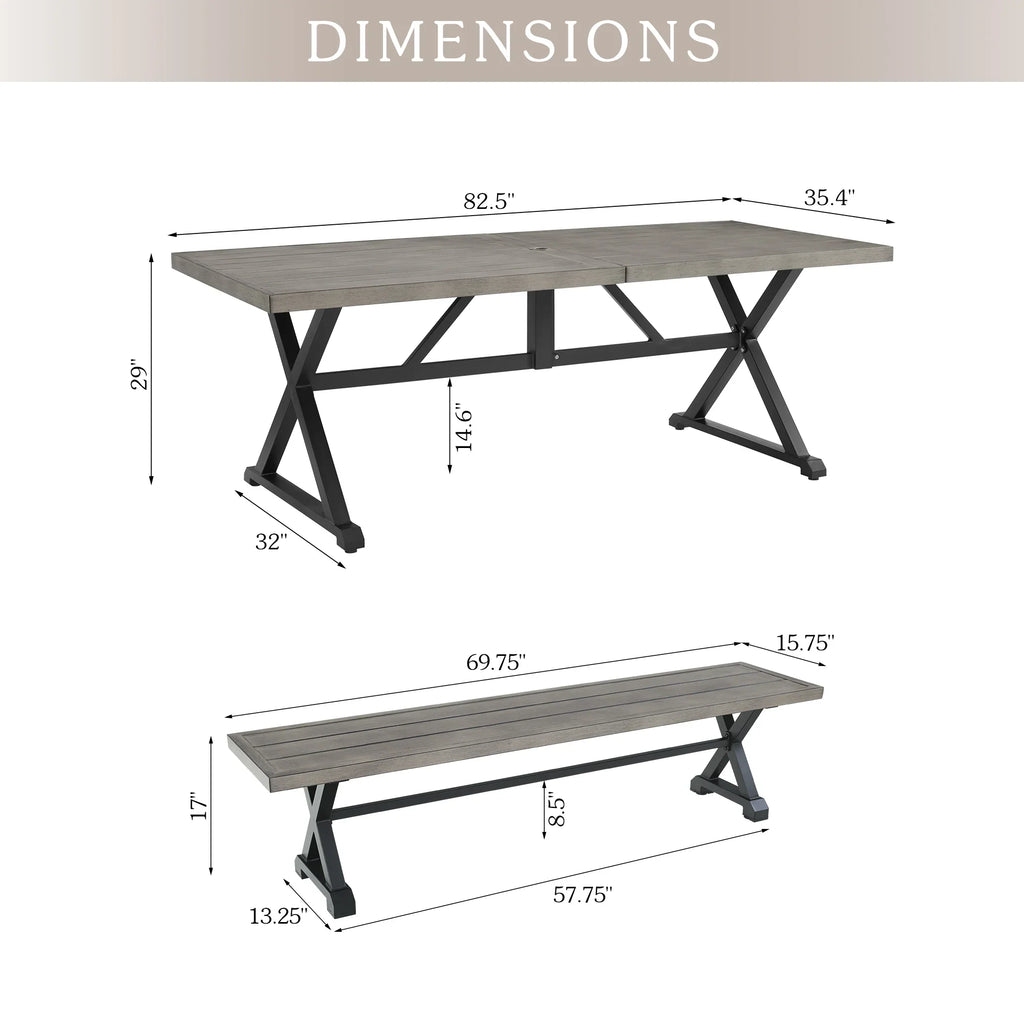 Patio Dining Set of 3