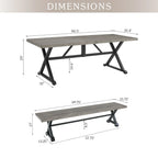 Patio Dining Set of 3