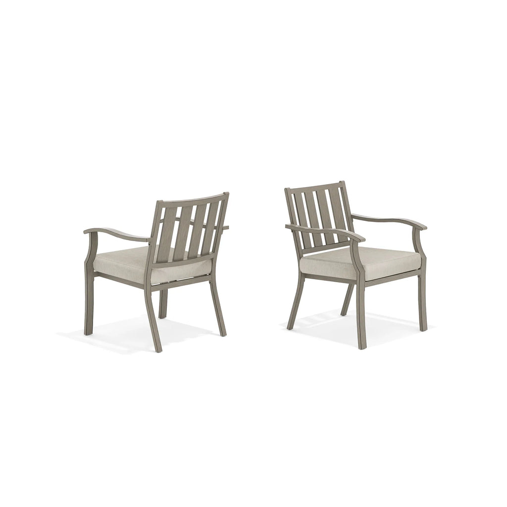 PEAKHOME Azur Patio Dining Armchair with Sunbrella® Cushions