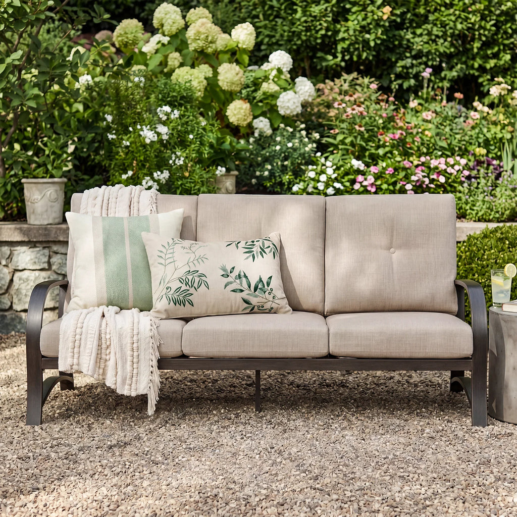 3- Piece Outdoor Furniture Set with Sunbrella® Cushions