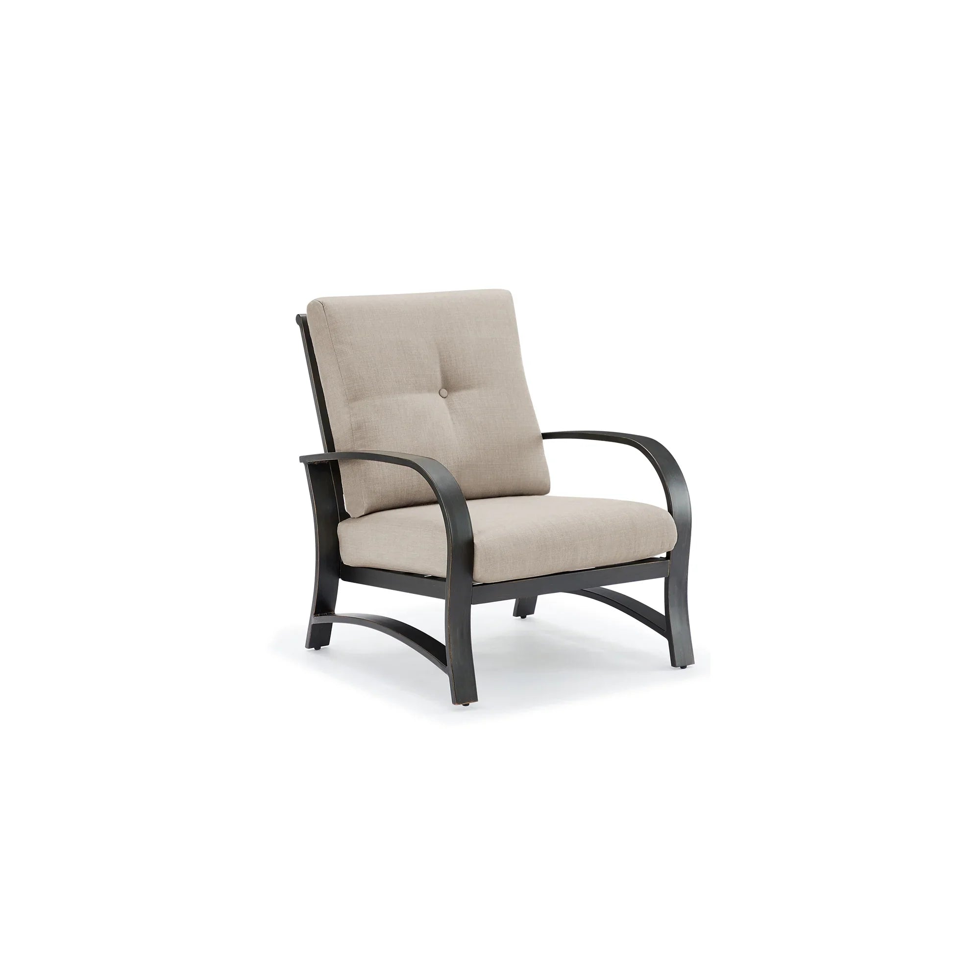 Aluminum Club Chair with Sunbrella® Cushions