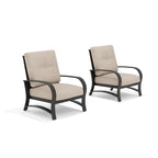 Aluminum Club Chair with Sunbrella® Cushions