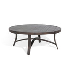 4-Person Patio Swivel Chair Sets With Round Coffee Table