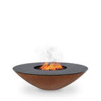 Arteflame Classic 40″ — Fire Pit with Cooktop (CORTEN Bowl; Short Round / Short Euro / Built-In No Base)