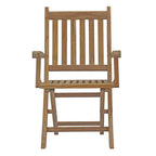 Marina Outdoor Patio Teak Folding Chair by Modway