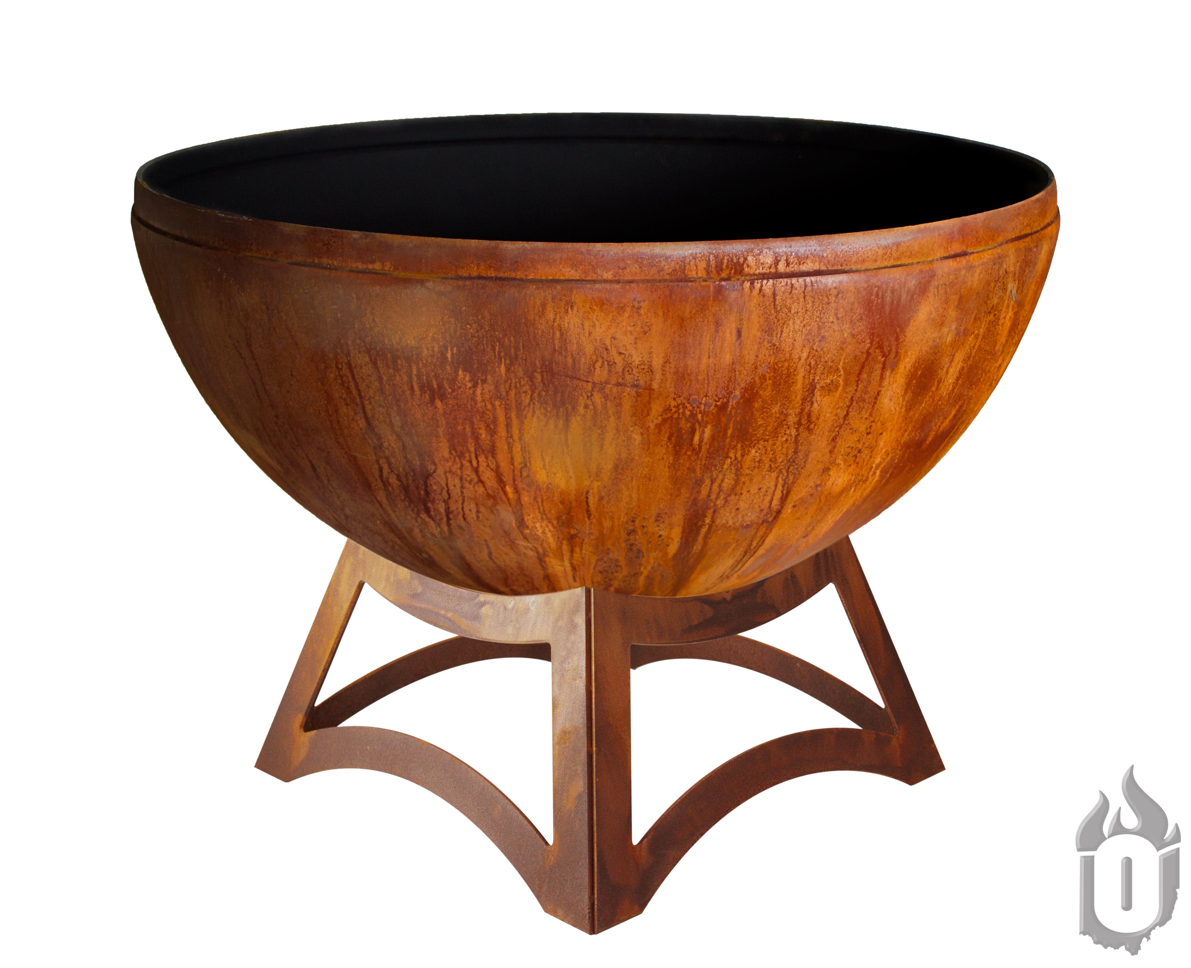 "Fire Chalice" Fire Pit with Hollow Base (Made In USA)
