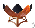 "Fire Flower" Fire Pit with Hollow Base (Made In USA)