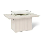 Poly Wood Rectangular Fire Table USA Made