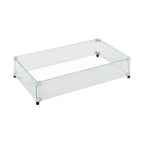 Poly Wood Rectangular Fire Table USA Made