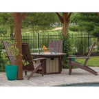 Round Fire Pit Table USA Made Elementz Blaze