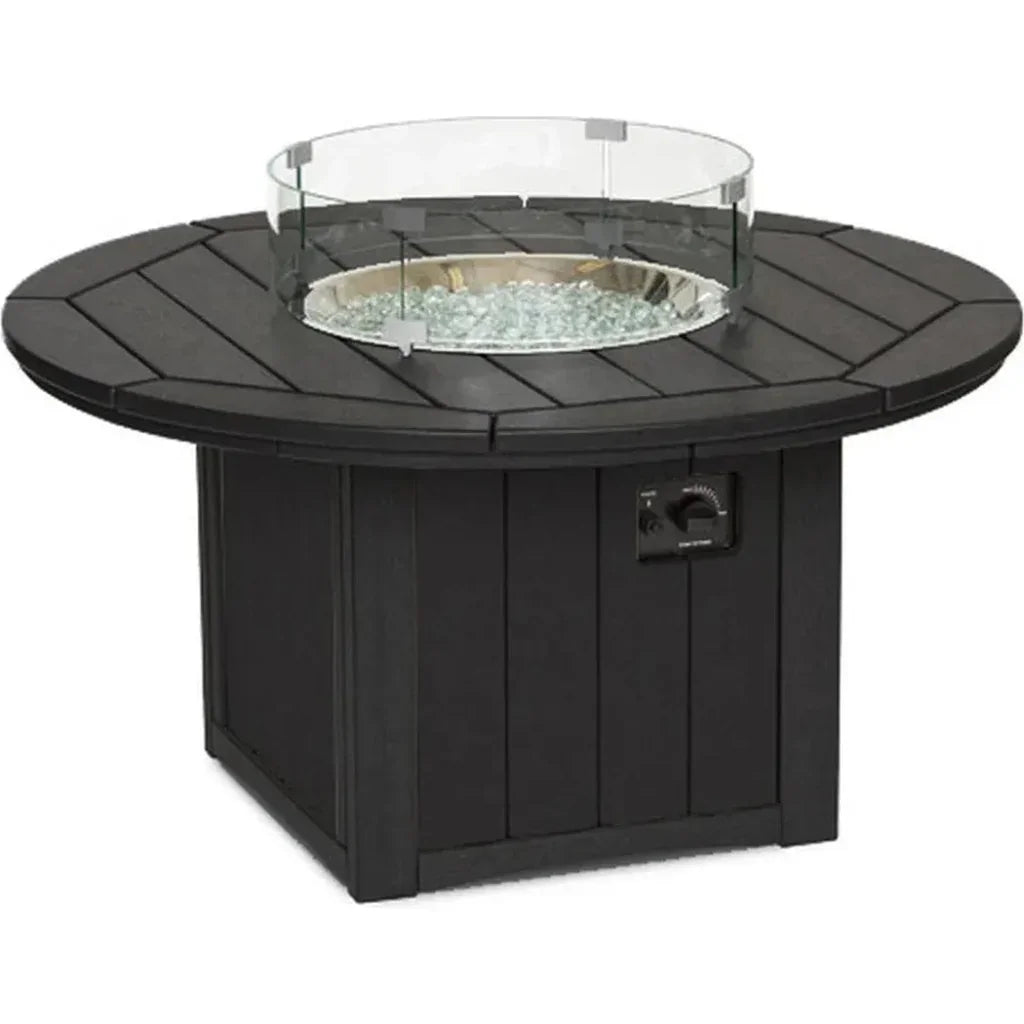 Round Fire Pit Table USA Made Elementz Blaze