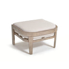 6-Piece Patio Conversation Set with Composite Concrete Round Coffee Tables