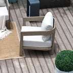 5-Piece Aluminum Patio Conversation Set With Ottomans