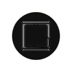54" Round Polymer Chat Height Outdoor Fire Table