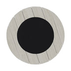 54" Round Polymer Chat Height Outdoor Fire Table