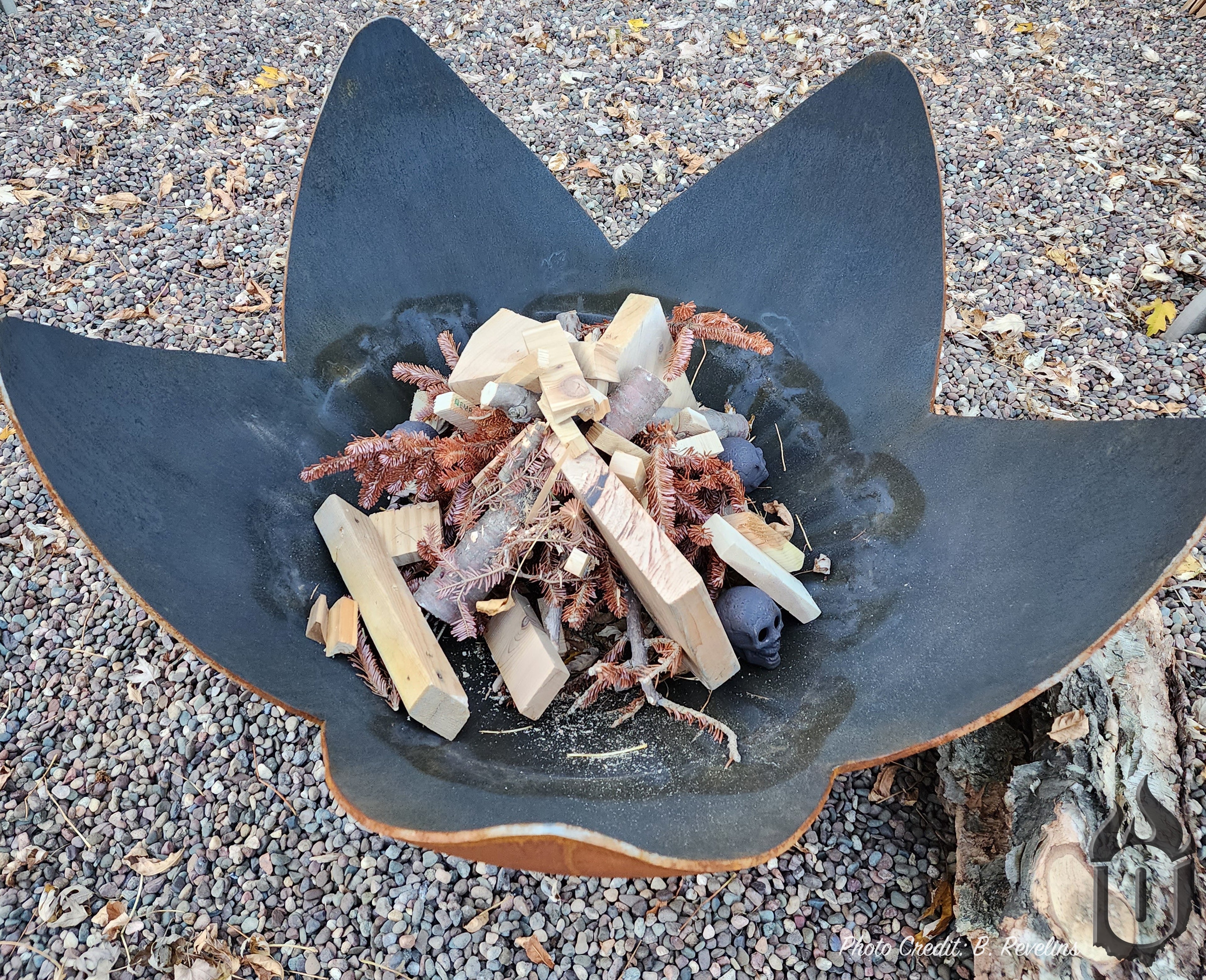 "Fire Flower" Fire Pit (Made In USA)