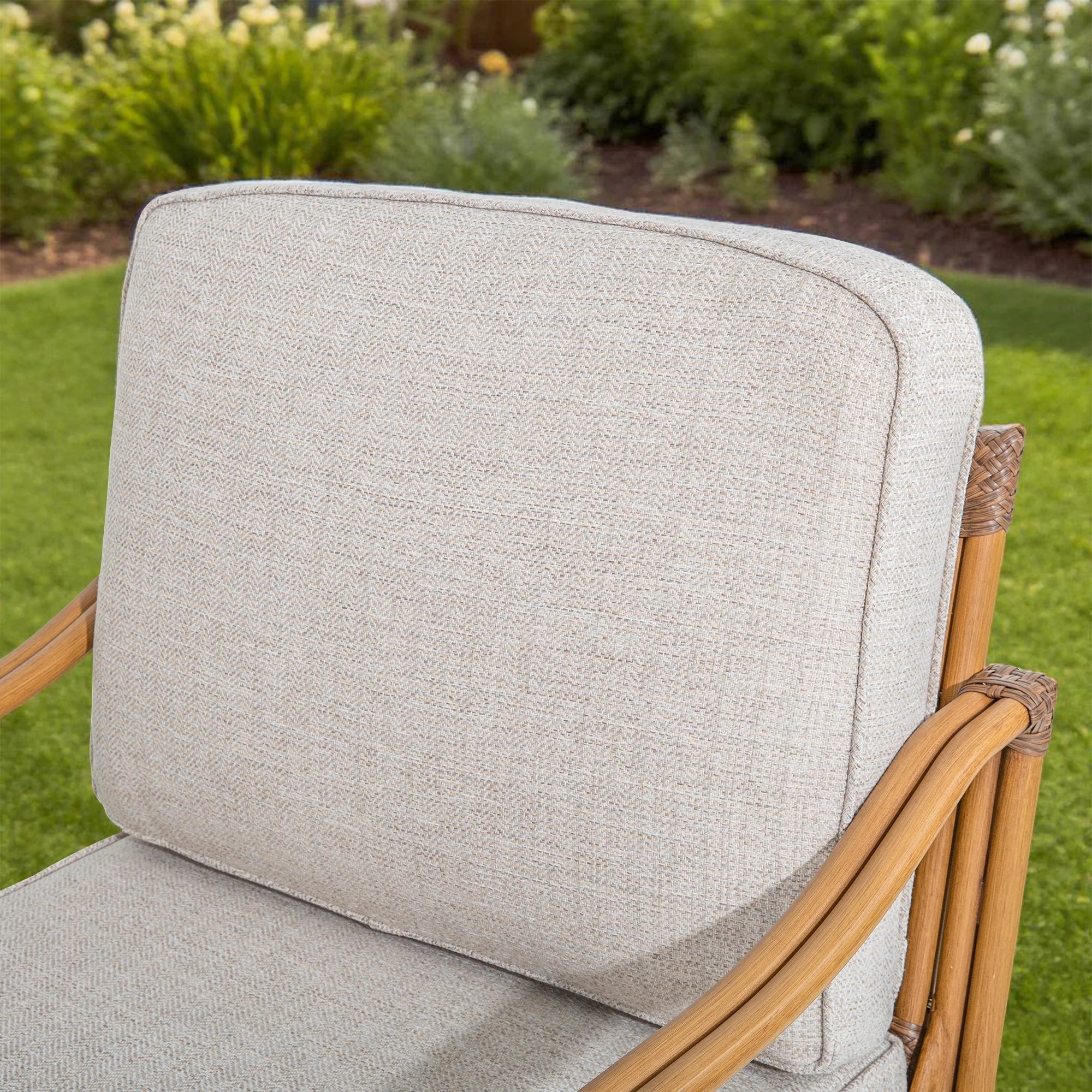 2-Piece Swivel Lounge Chair and End Table