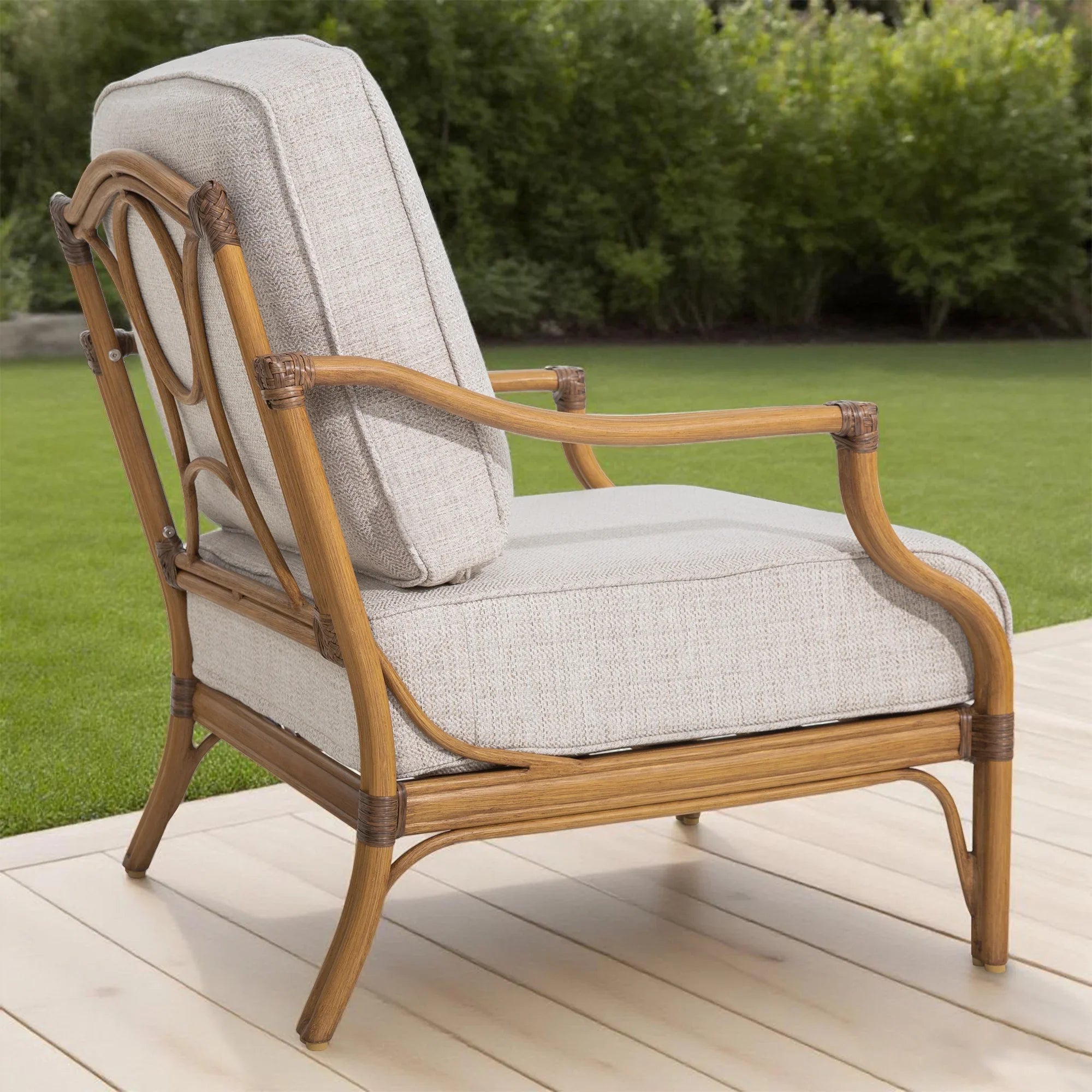 5- Piece Outdoor Sofa Set with Deep Lounge Chair