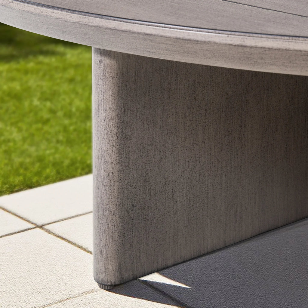 4-Person Patio Swivel Chair Set With Round Coffee Table