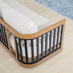 Sereno Outdoor Sofa and 2 Swivel Chairs with Rectangular Coffee Table