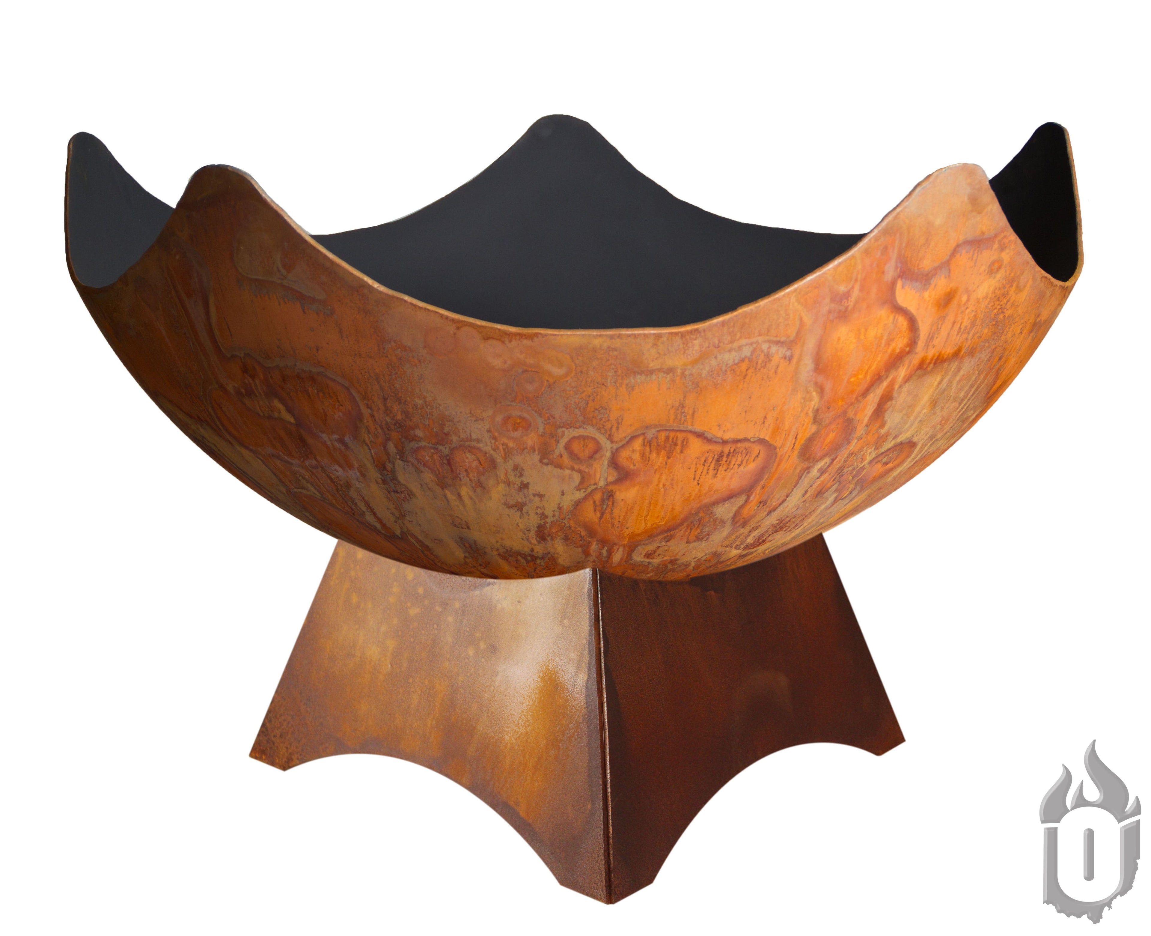"Stellar" Artisan Fire Pit with Standard Base (Made In USA)