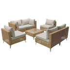 7-Piece Wicker Patio Furniture Set